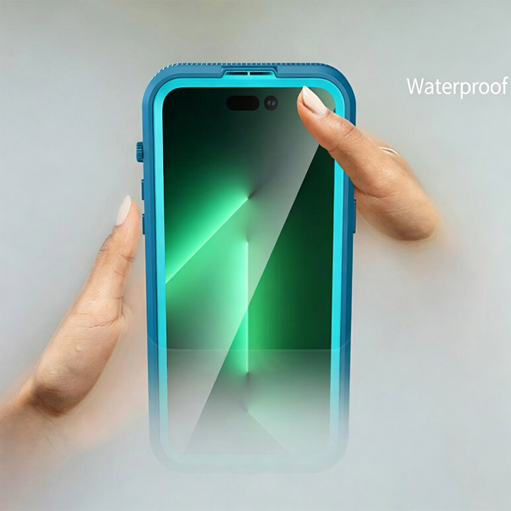 Ultramarine TechnologyIP68 Waterproof Phone Case – Full-Body Protection & Wireless Charging - iPhone 14 Pro Max
