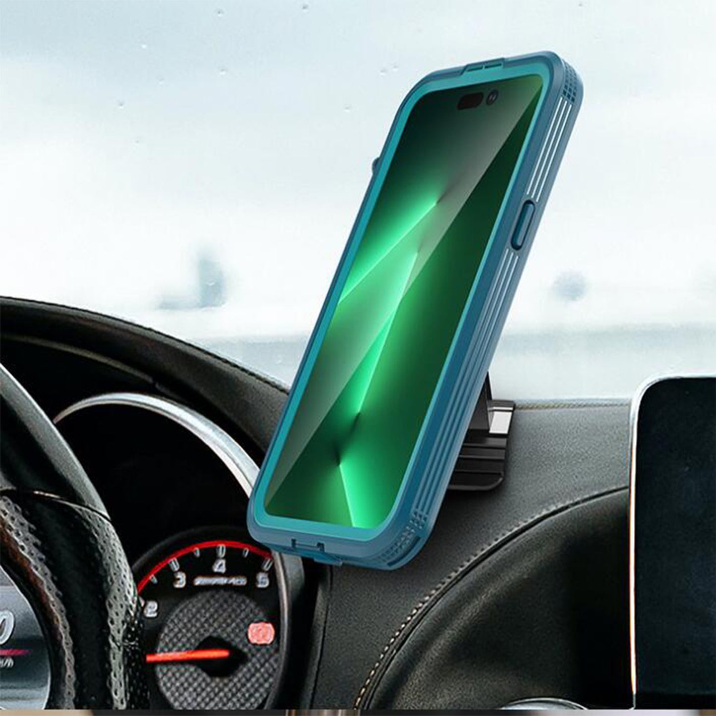 Ultramarine TechnologyIP68 Waterproof Phone Case – Full-Body Protection & Wireless Charging - iPhone 14 Pro Max