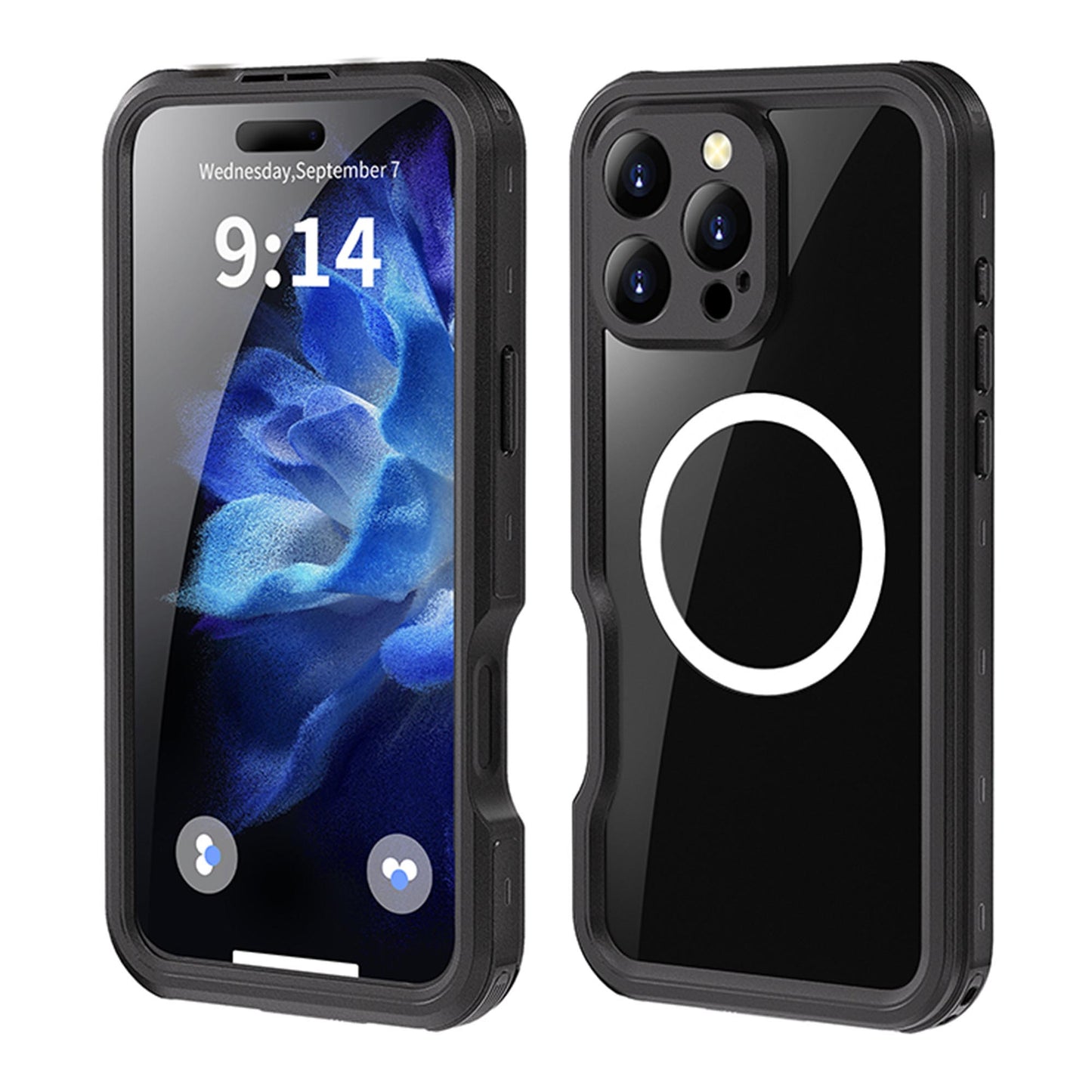 Ultramarine Technology IP68 Waterproof Phone Case Hand Lanyard - Full Protection & Dustproof - iPhone 16 Pro Max