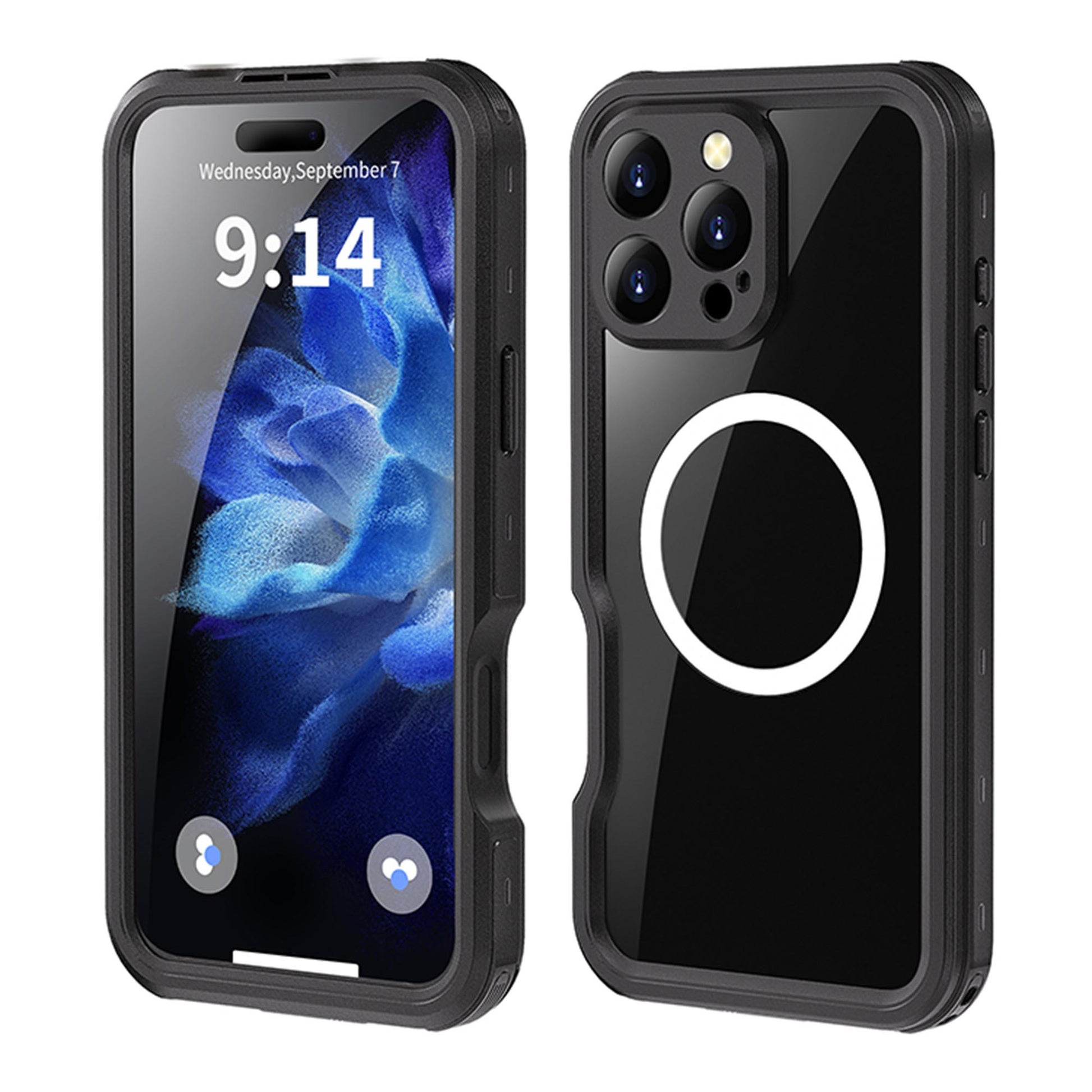 Ultramarine Technology IP68 Waterproof Phone Case Hand Lanyard - Full Protection & Dustproof - iPhone 16 Pro Max