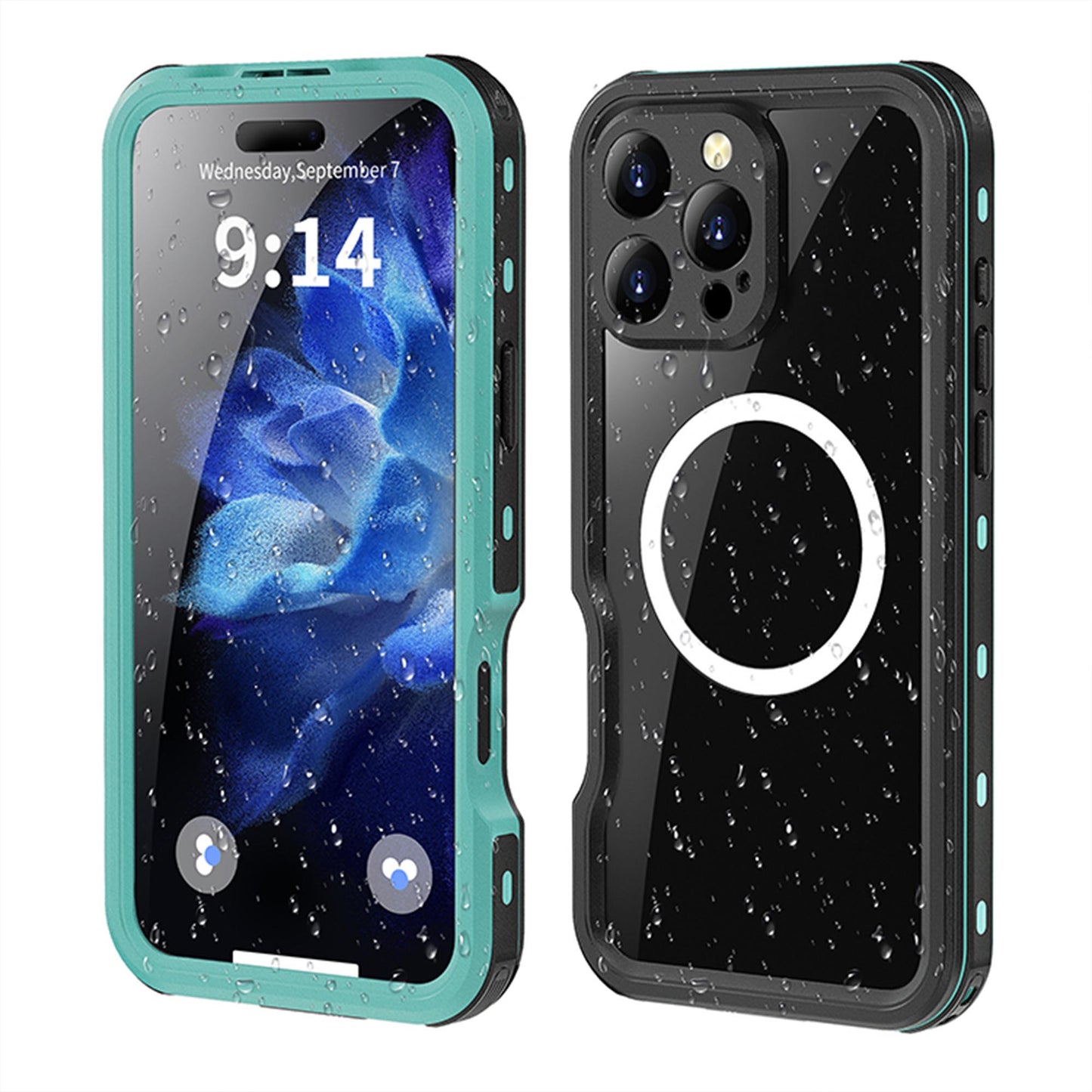 Ultramarine Technology IP68 Waterproof Phone Case Hand Lanyard - Full Protection & Dustproof - iPhone 16 Pro Max