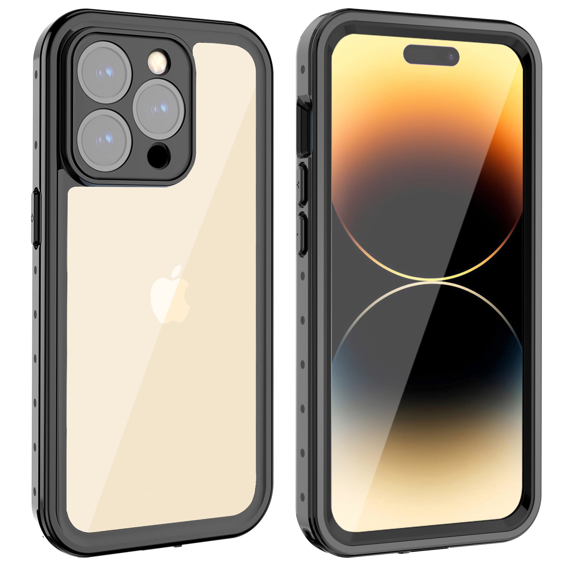 Ultramarine Technology IP68 Waterproof Rugged Phone Case with Magnetic Function & Screen Protector - iPhone 14 Pro Max