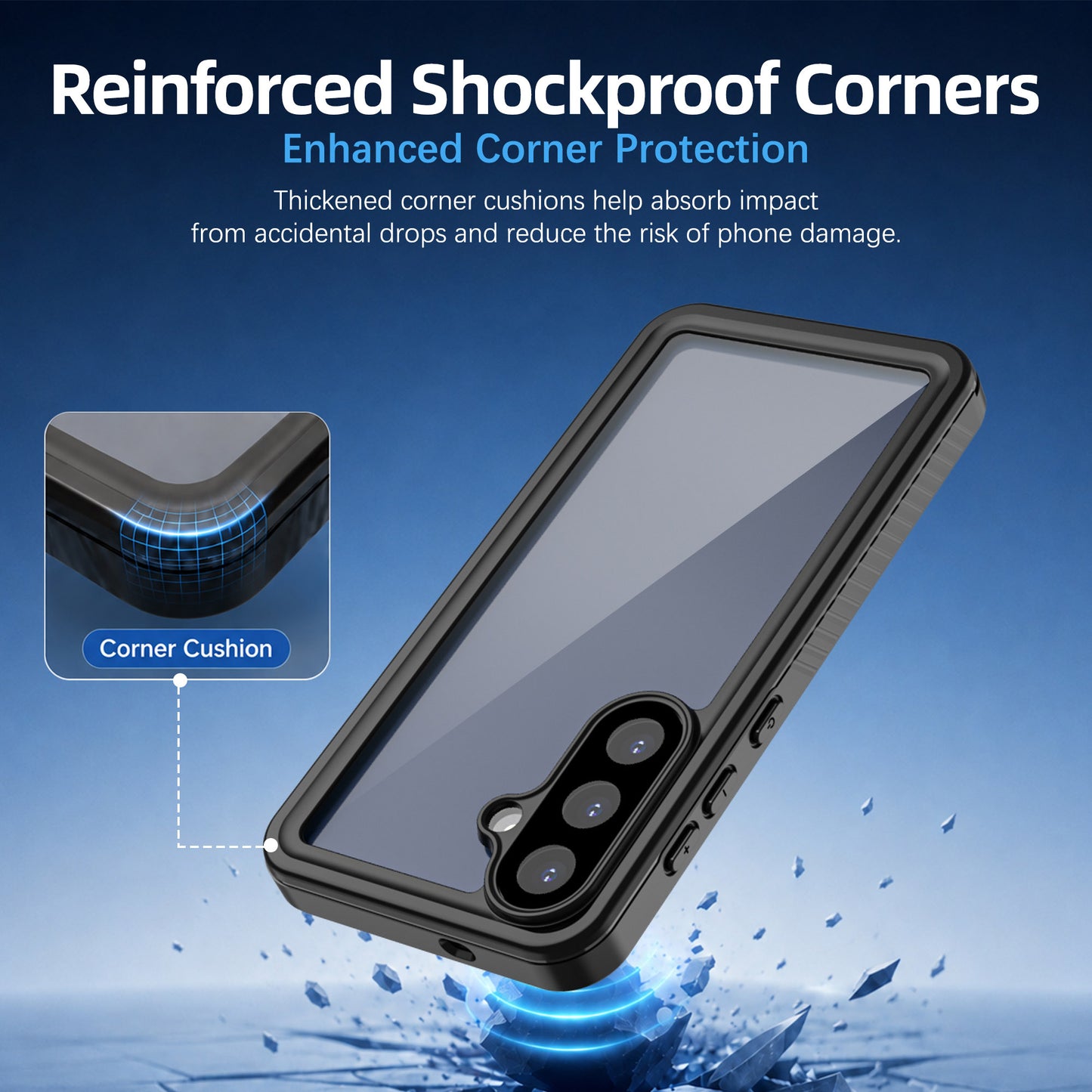 Ultramarine Technology IP68 Waterproof & Shockproof Phone Case | Outdoor Defense - Galaxy S26 FE