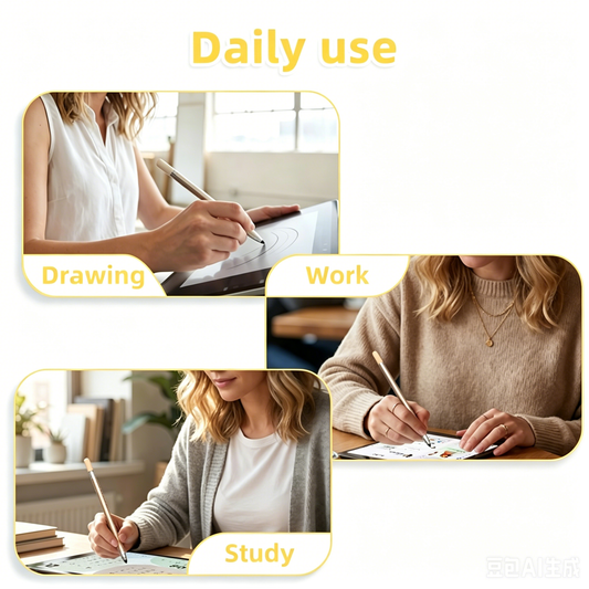 Ultramarine Technology iPad iPhone Android Commander Gradient 2-in-1 Capacitive Stylus Pen Daily Use