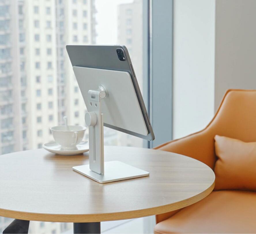ipad-lifting-floating-magnetic-aluminum-tablet-stand-desk_7