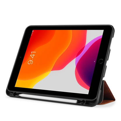 Catch Sight Slim Leather iPad 8 Case Flip Stand