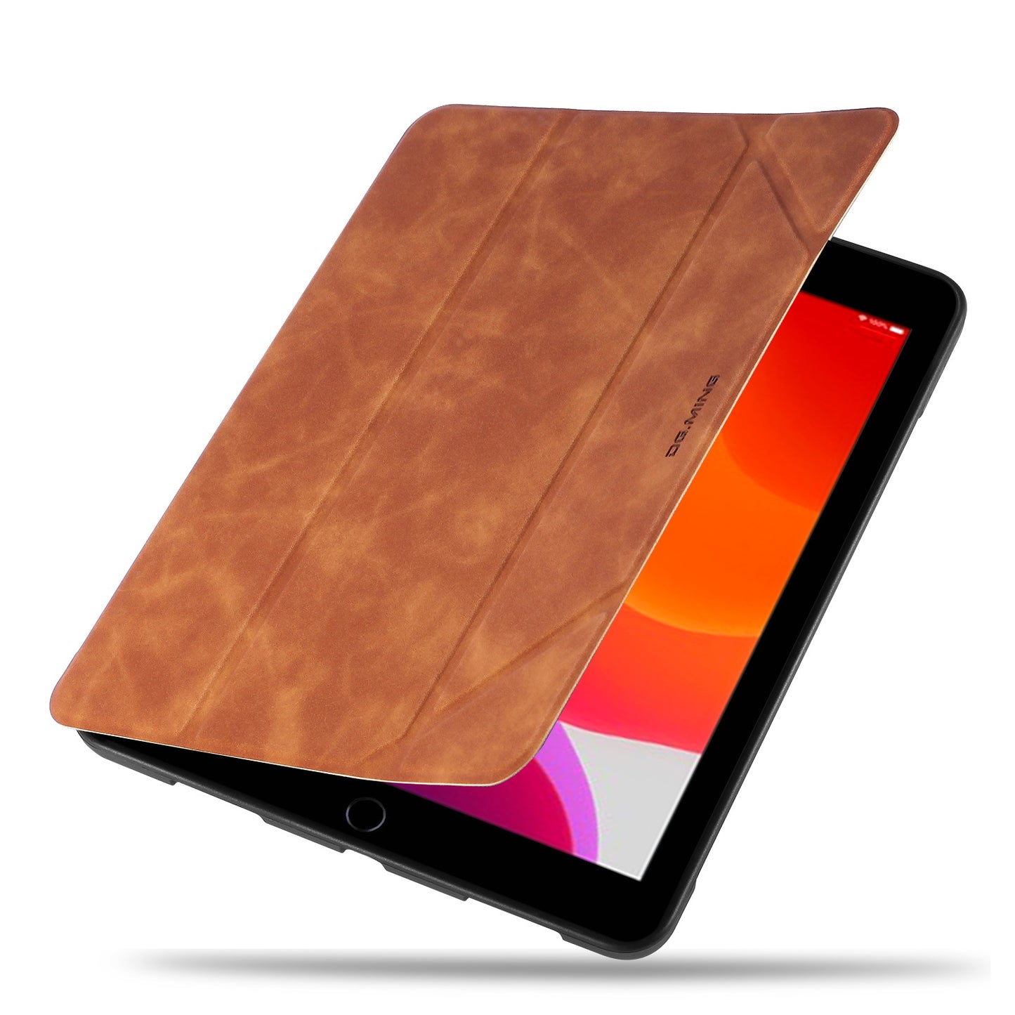 Catch Sight Slim Leather iPad 8 Case Flip Stand