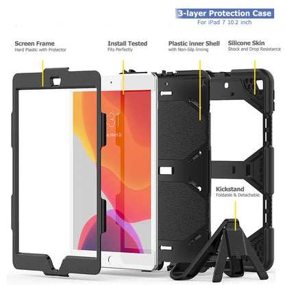 Tough Box Built-in Screen Protector Apple iPad 8 Case Shockproof