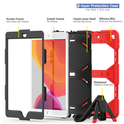 Tough Box Built-in Screen Protector Apple iPad 10.2 7th Generation Case Shockproof