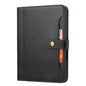 Buckle Retro Leather iPad 10 Case Stand Multi-card Slots