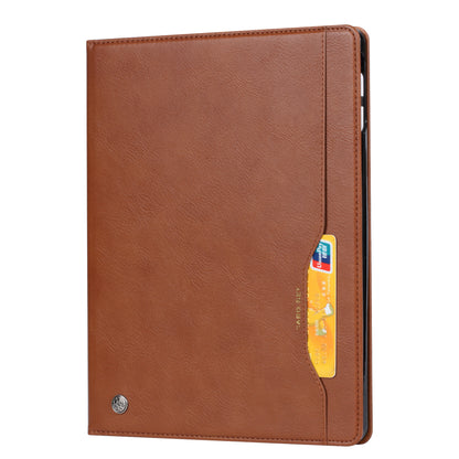 Classical Knead Leather iPad 10 Case with Notes Pocket