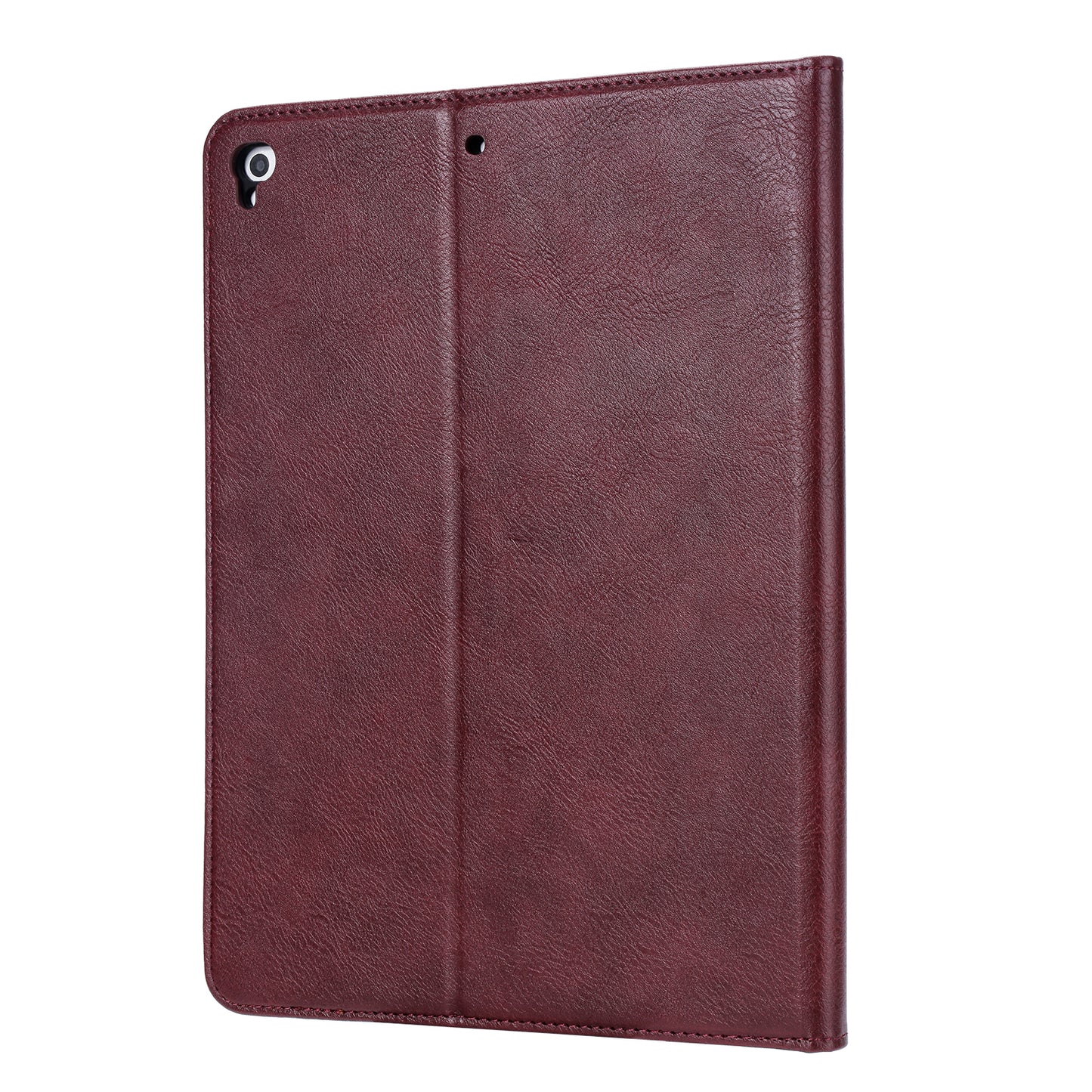 Classical Knead Leather iPad 5 Case with Notes Pocket