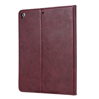 Classical Knead Leather iPad 5 Case with Notes Pocket