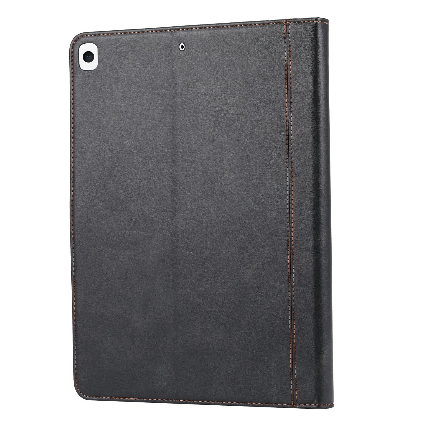 Buckle Retro Leather iPad 8 Case Stand Multi-card Slots