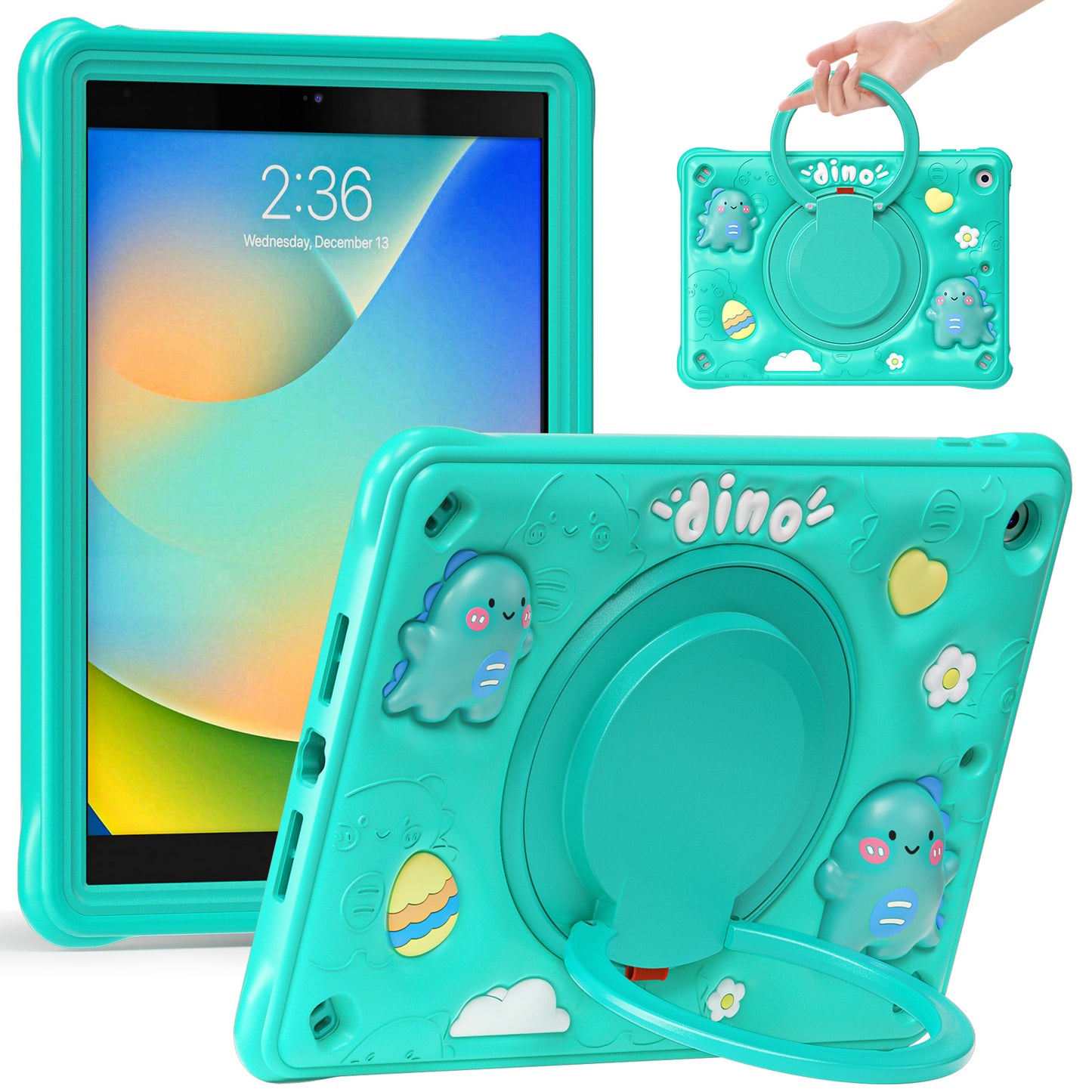 Bubble Hook Apple iPad Air 3 Case Stabilizing Stand Rotating