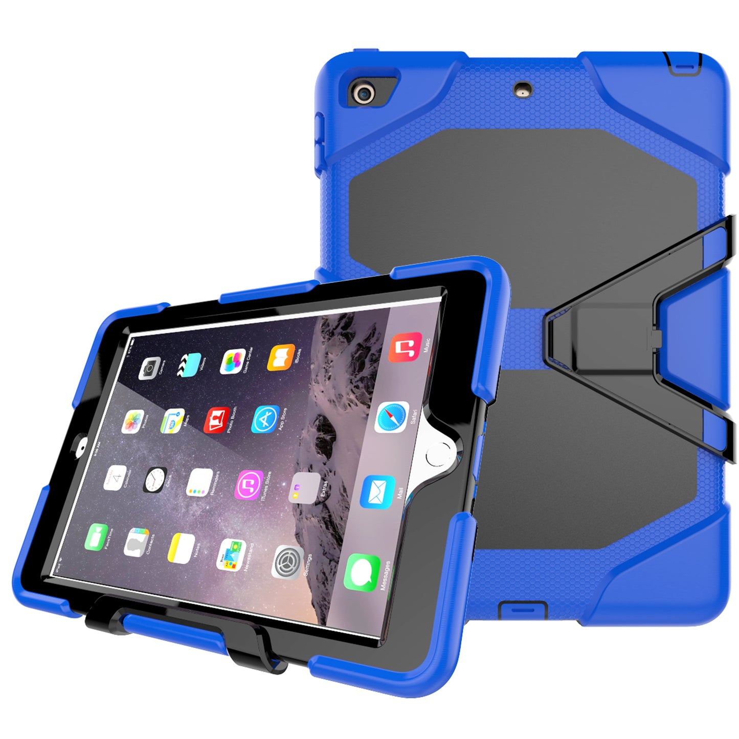 Tough Box Built-in Screen Protector Apple iPad Air 9.7 1st Generation Case Shockproof