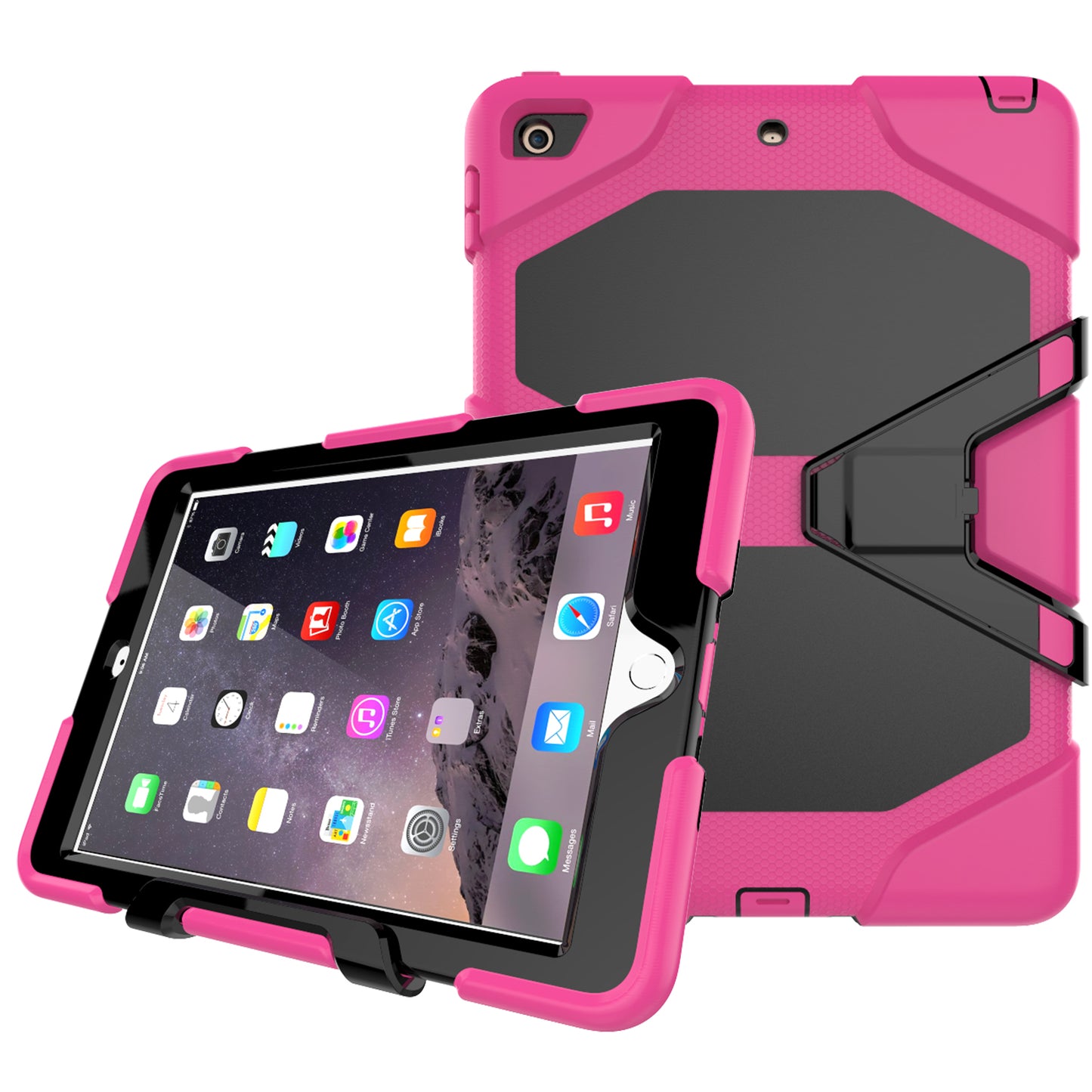 Tough Box Built-in Screen Protector Apple iPad Air 9.7 1st Generation Case Shockproof