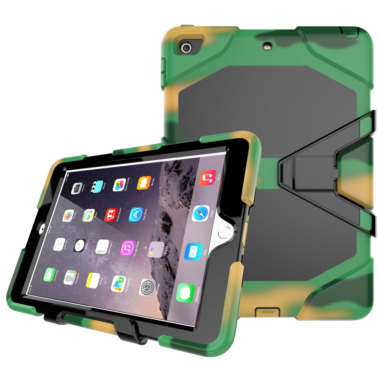 Tough Box Built-in Screen Protector Apple iPad Air 9.7 1st Generation Case Shockproof