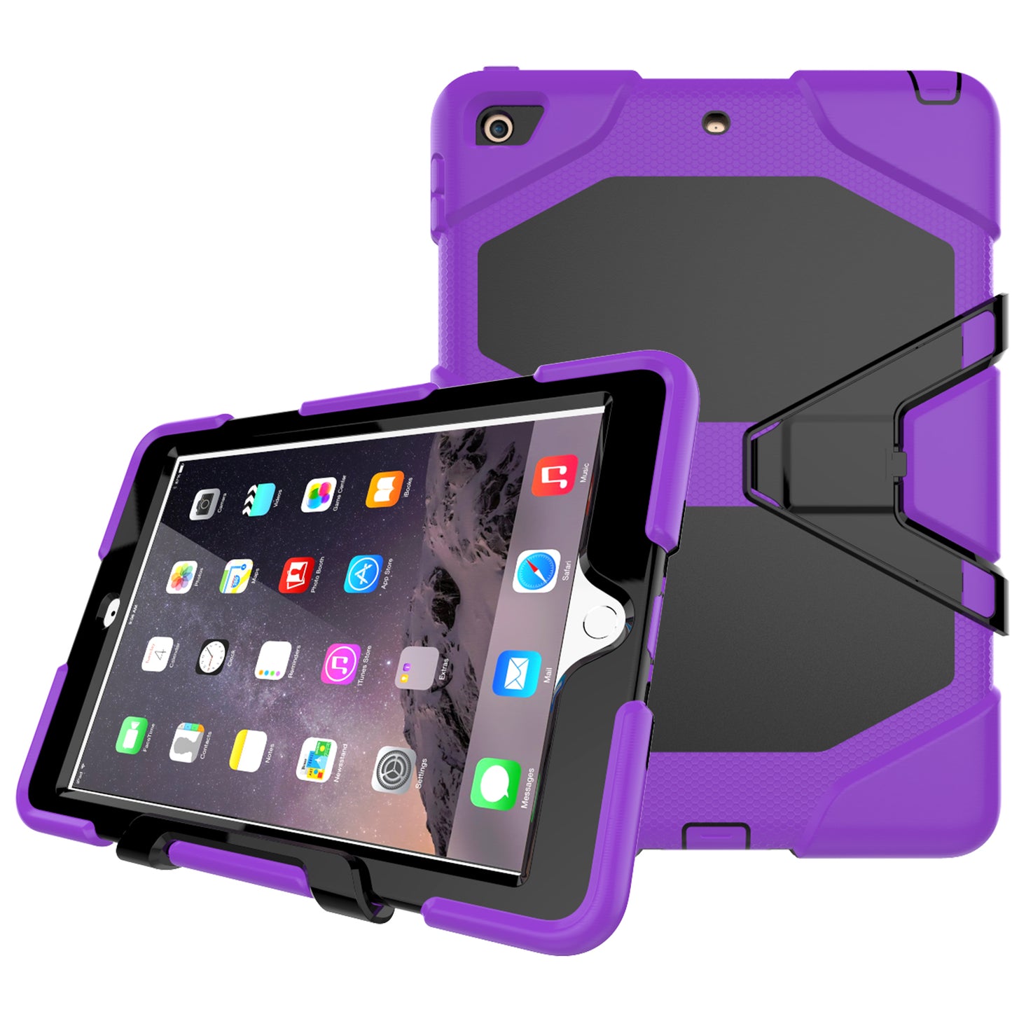 Tough Box Built-in Screen Protector Apple iPad Air 9.7 1st Generation Case Shockproof