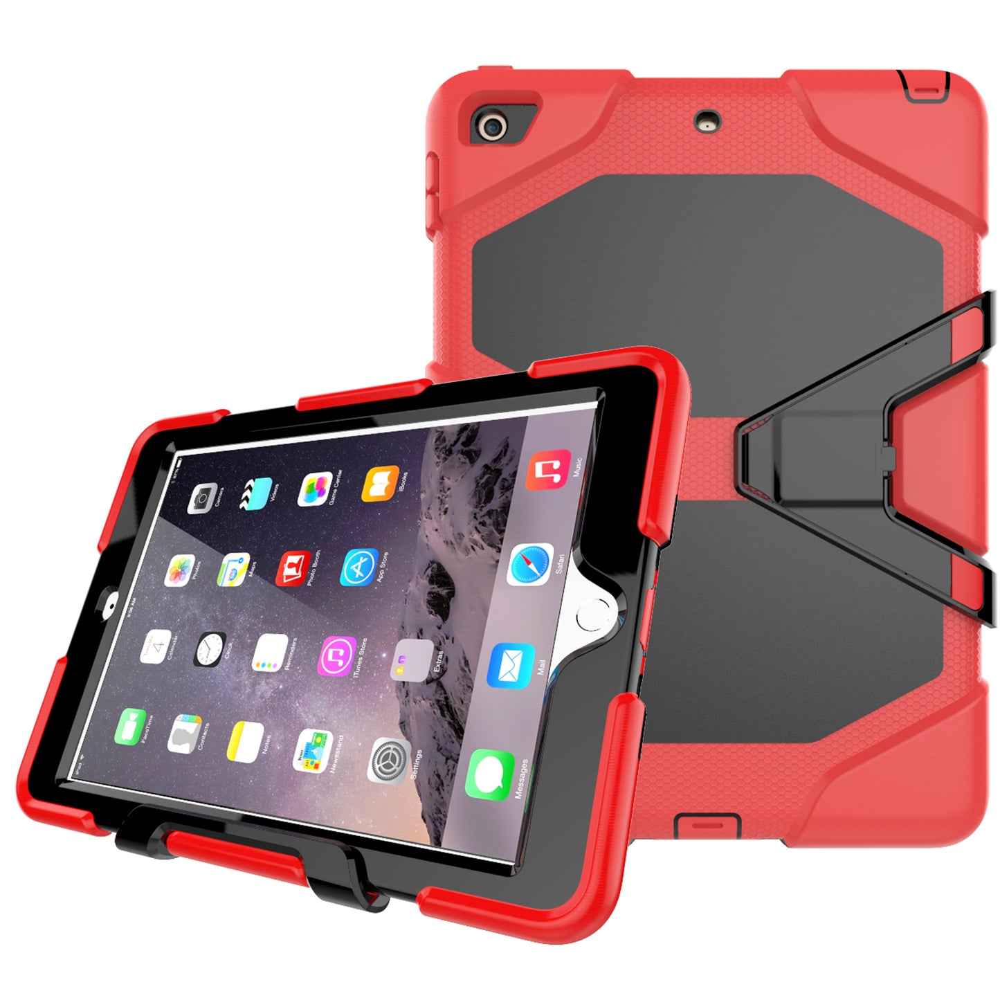 Tough Box Built-in Screen Protector Apple iPad Air 9.7 1st Generation Case Shockproof