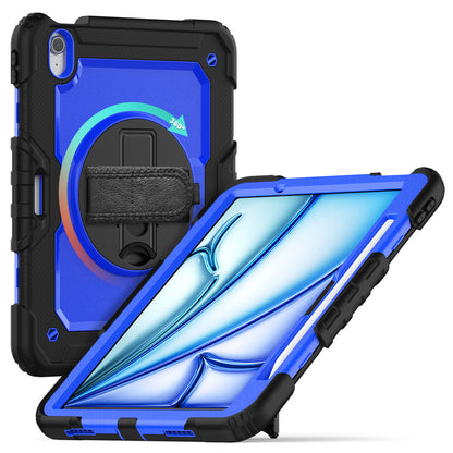 Tough Strap Built-in Screen Protector iPad Air 11 (2024) Case Stand