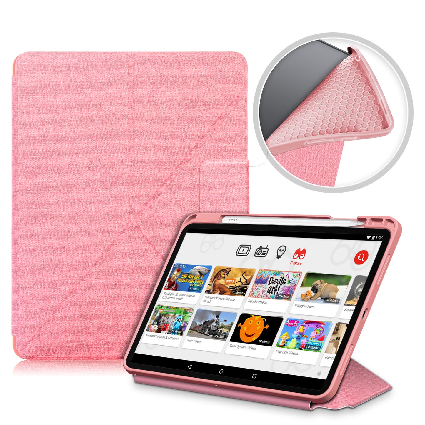 Transformer Stand Soft TPU Leather Apple iPad Air 11 (2024) Case