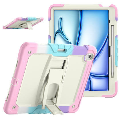 Kickstand Built-in Screen Protector iPad Air 6 13" Case Shoulder