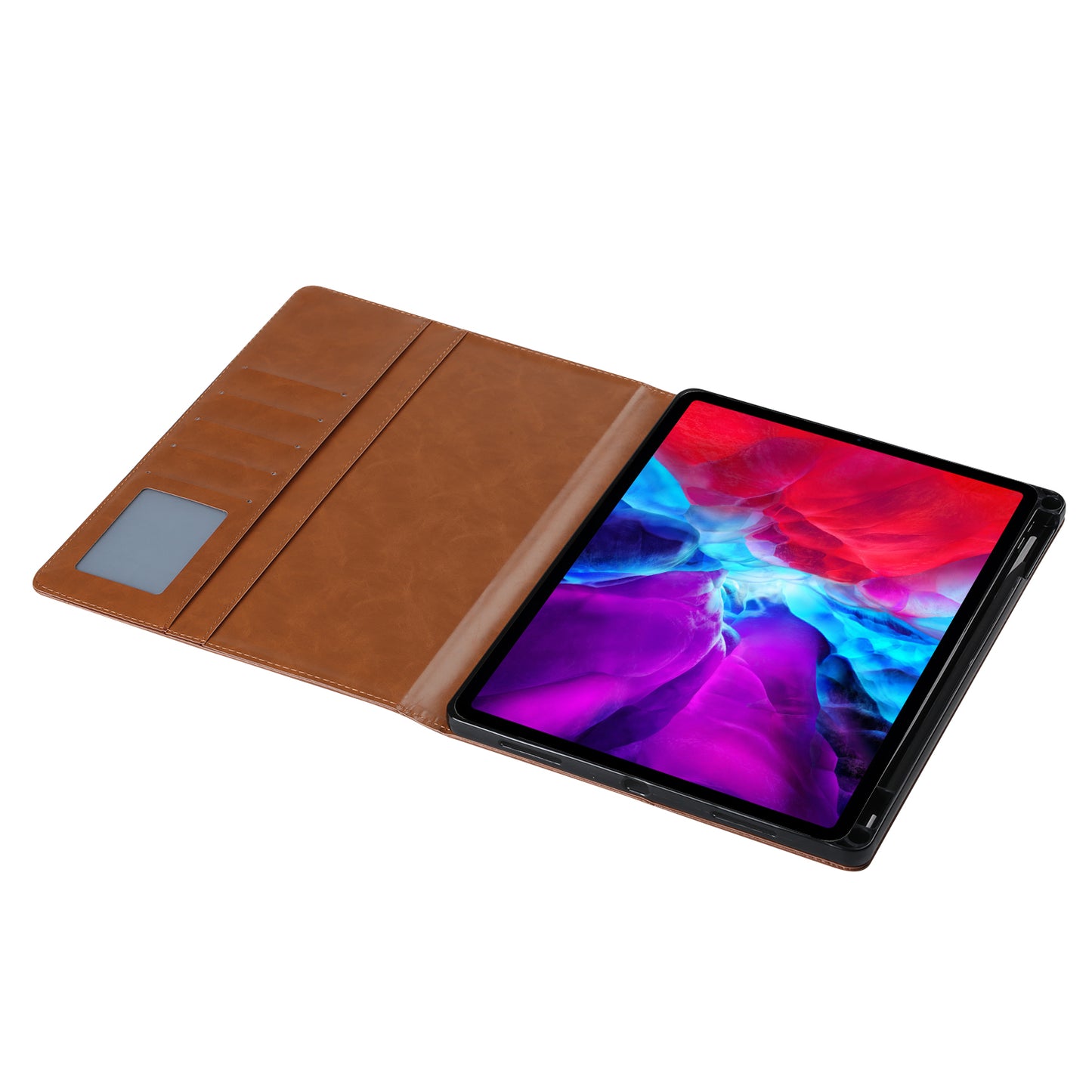 Classical Knead Leather iPad Air 4 Case with Notes Pocket