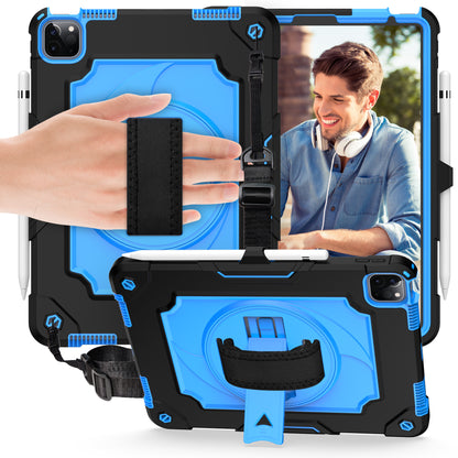 Darts Rotation iPad Air 4 Case Supper Protection Hand Strap