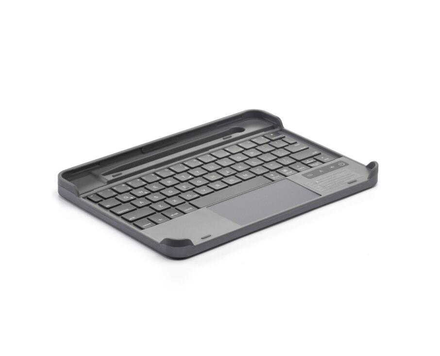 Aluminum 3-backlit Touchpad Keyboard iPad Air 5 Book Stand