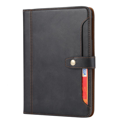 Buckle Retro Leather iPad Mini 5 Case Stand Multi-card Slots