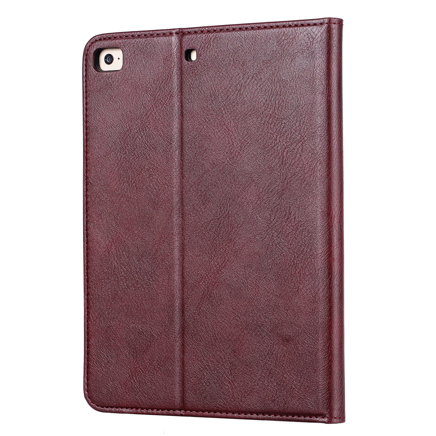 Classical Knead Leather iPad Mini 4 Case with Notes Pocket