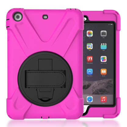 Pirate King iPad Mini 2 Case 360 Rotating Stand Hand Shoulder Strap