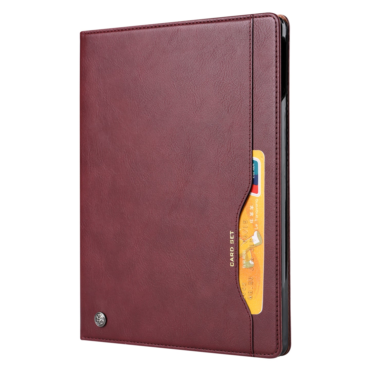 Classical Knead Leather iPad Pro 11 (2024) Case with Notes Pocket