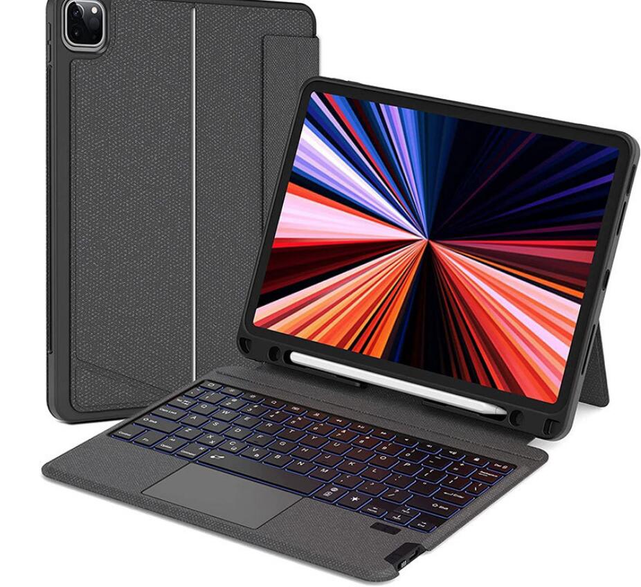 Luxury Touchpad Keyboard iPad Pro 11 (2021) Case Magnetic Stand