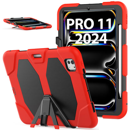 Tough Box Built-in Screen Protector iPad Pro 11 2024 Case Shockproof