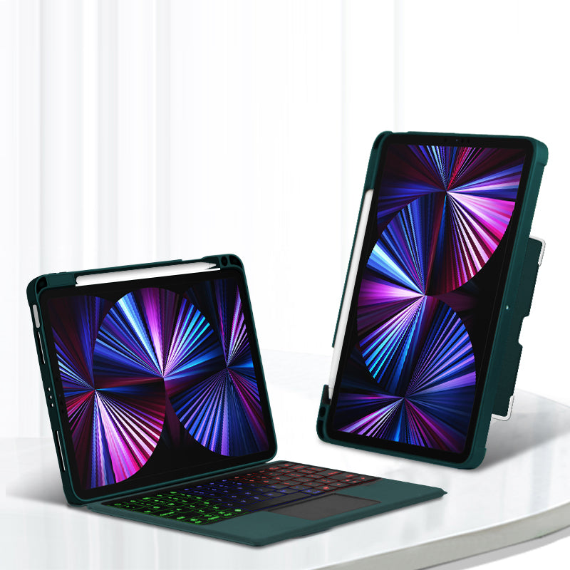 Dissociable Hem 3-backlit Touchpad Keyboard iPad Pro 12.9 (2018) Case