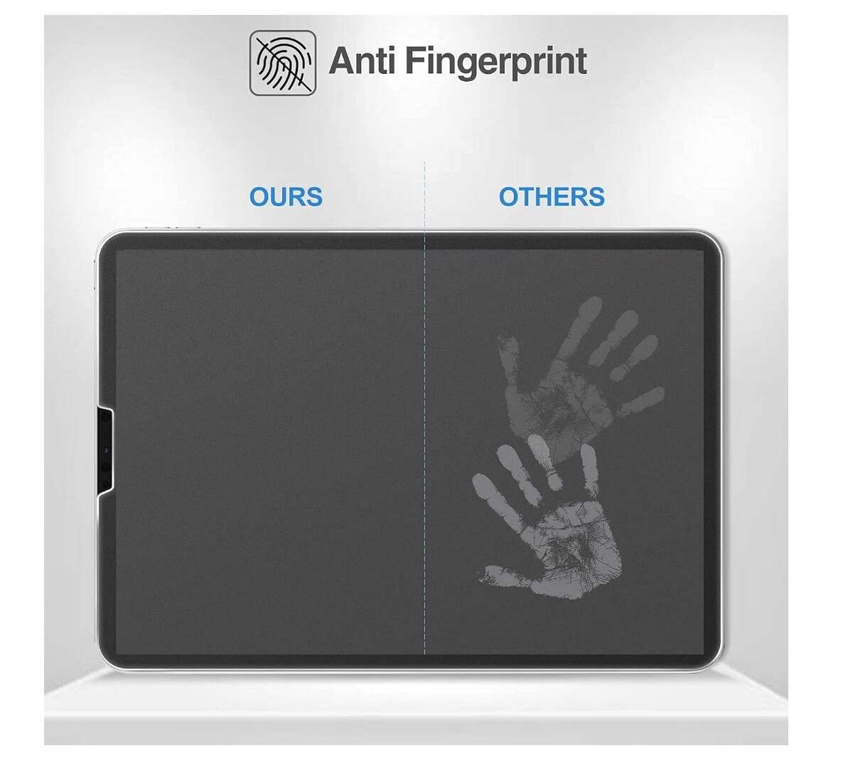 [2 Pack] Matte Anti-fingerprint Apple iPad Air 4 Screen Protector