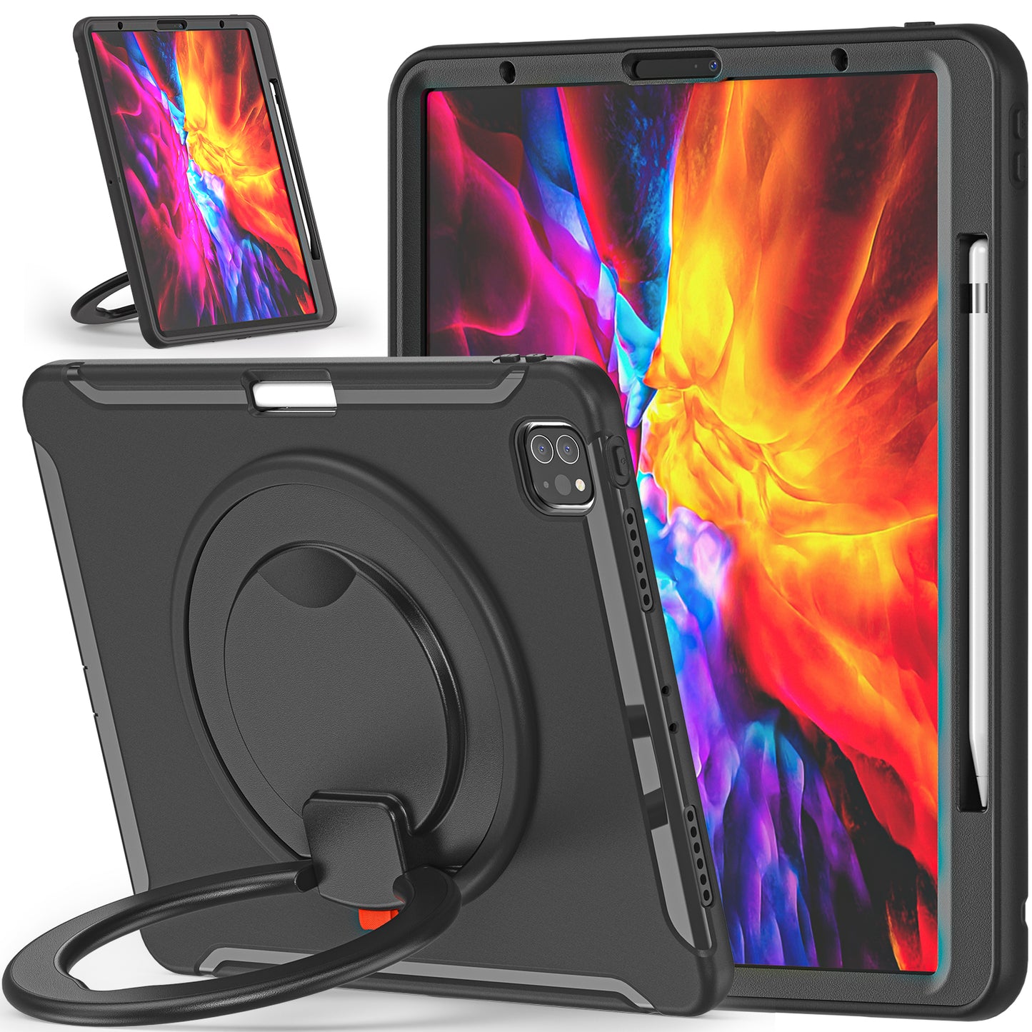 Bull Demon King iPad Pro 12.9 2018 Case Handle Grip Triple