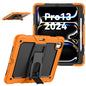 Kickstand Built-in Screen Protector iPad Pro 13 2024 Case Shoulder