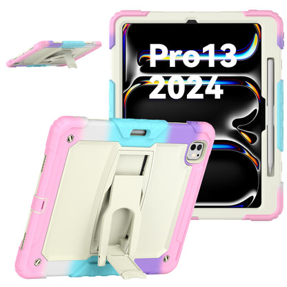 Kickstand Built-in Screen Protector iPad Pro 13 2024 Case Shoulder