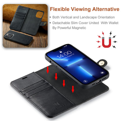 Wallet Detachable 2 In 1 Buckle iPhone 13 Pro Case Magnetic