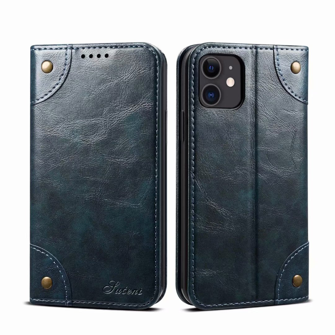 Baroque Wallet Stand iPhone 11 Pro Case Magtic Flip