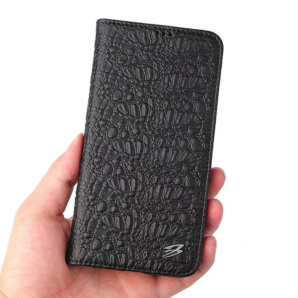 Deluxe Real Crocodile leather iPhone 11 Pro Max Case Wallet