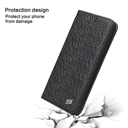 Deluxe Real Crocodile leather iPhone 11 Pro Max Case Wallet