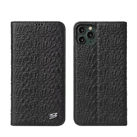 Deluxe Real Crocodile leather iPhone 11 Case Wallet