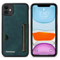 Insert Card Slot Leather Skin iPhone 11 Case Back