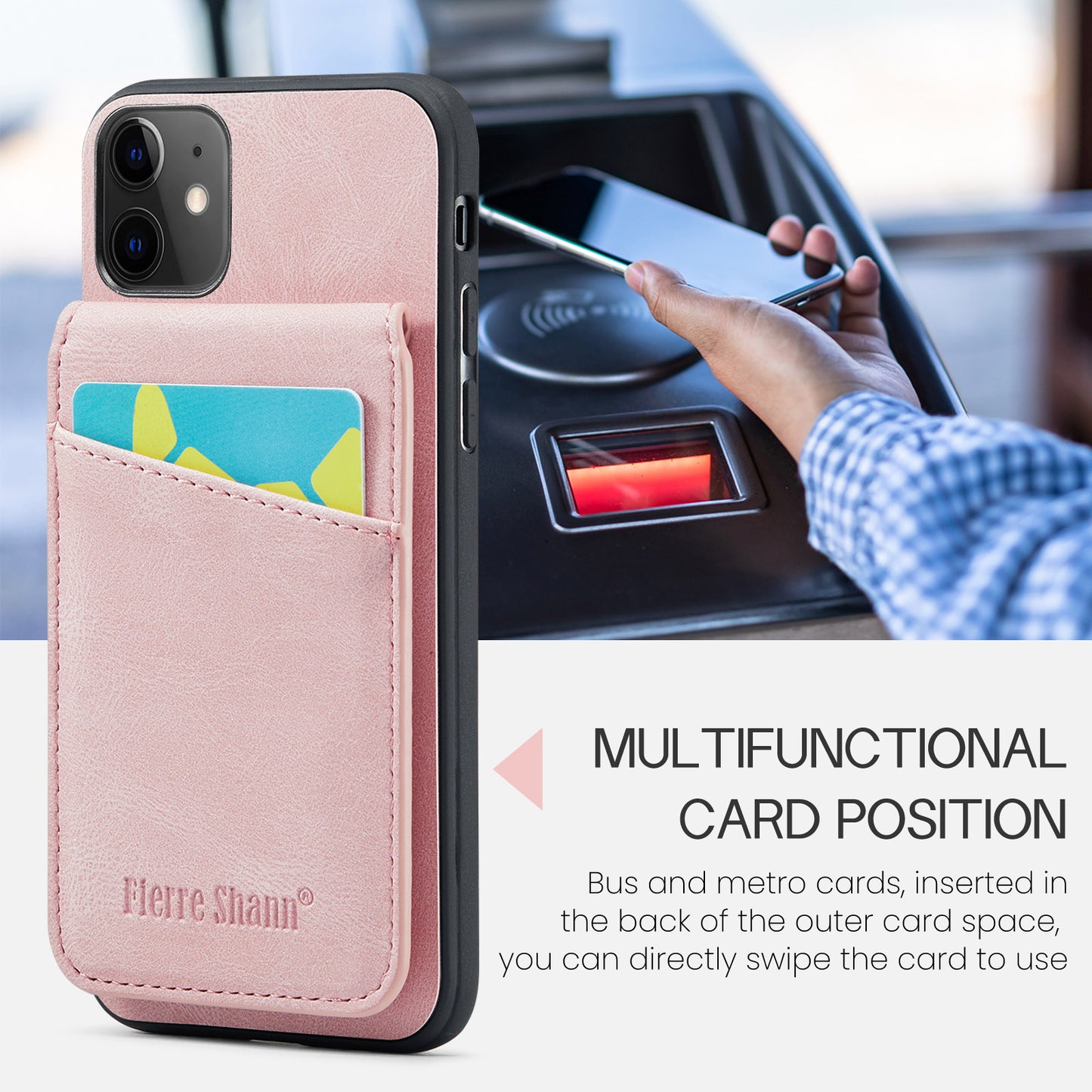 Paging Card Holder iPhone 11 Pro Max Case Flip Multifunction