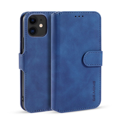 Retro Leather Edge iPhone 11 Case with Hand Strap