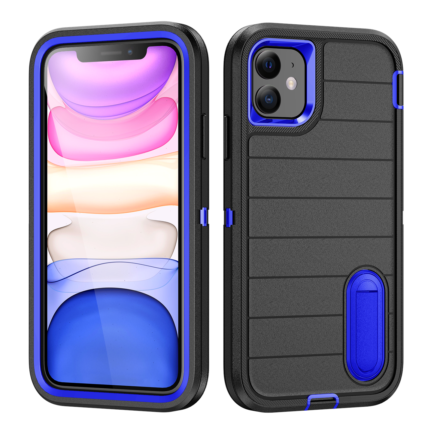 Defender iPhone 11 Pro Case Rotating Ring Stand